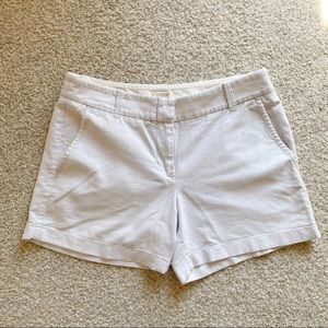 J. CREW Beige Linen-style Light & Casual Shorts